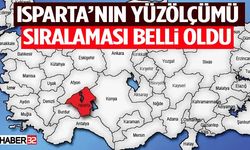 Isparta’nın Yüzölçümü Sıralaması Belli Oldu!