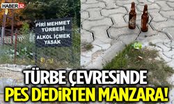 Türbe Çevresinde Pes Dedirten Manzara!