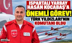 Ispartalı Yarbay, Türk Yıldızları Filo Komutanı Oldu!