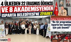 Erasmus Öğrenci ve Akademisyenlerinden Belediye Ziyareti