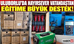 Hayırsever Vatandaştan Eğitime Büyük Destek!