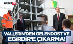 Vali Erin’den Gelendost ve Eğirdir’e Ziyaret Çıkarma!