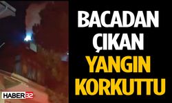 Isparta’da Baca Yangını Korkuttu
