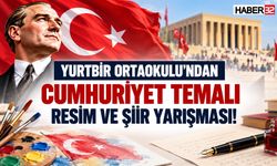Yurtbir Ortaokulu'ndan Cumhuriyet Temalı Yarışma