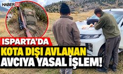 Isparta'da Kota Dışı Avlanmaya Yasal İşlem!