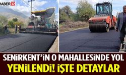 Senirkent’in O Mahallesinde Yol Yenilendi! İşte Detaylar