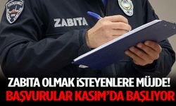 Zabıta Olmak İsteyenlere Müjde! Başvurular Kasım’da Başlıyor