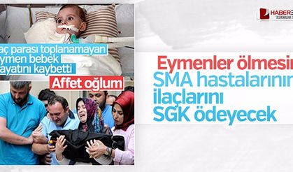 SGK, SMA hastalarının ilaçlarını ödeyecek