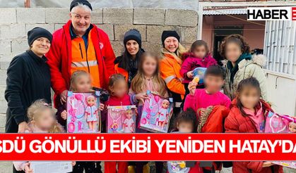 SDÜ Gönüllü Ekibi Yeniden Hatay’da