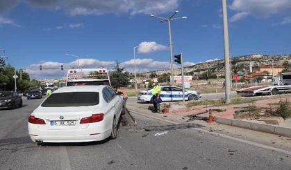 Burdur'da trafik kazası: 4 yaralı