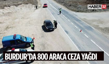 Burdur'da 156 Araç Trafikten Men Edildi