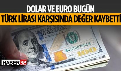Dolar ve Euro'da Düşüş Görüldü