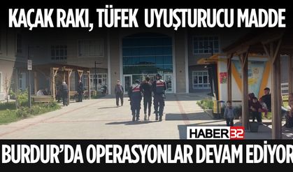 Burdur'da Jandarma Operasyonları Hız Kesmiyor: 26 Şüpheli Yakalandı