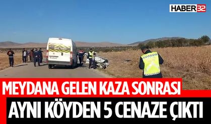 Komşu İlde Meydana Gelen Kazada 5 Ölü