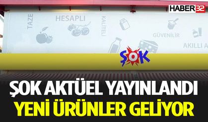 ŞOK'a Bu Hafta Yeni Ürünler Geliyor