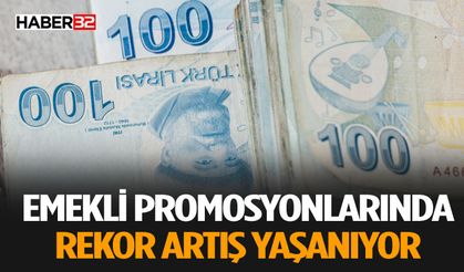 Emeklilere Rekor Promosyon Artışı