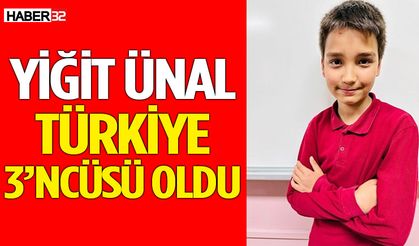 Yiğit Ünal Türkiye 3’ncüsü oldu