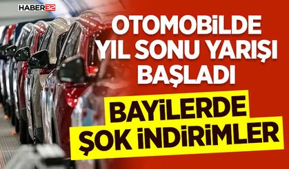 Otomobilde Yıl Sonu Yarışı Başladı: Bayilerde Şok İndirimler
