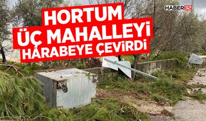 Manavgat'ta hortum üç mahalleyi harabeye çevirdi