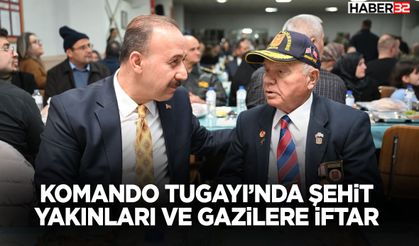 Komando Tugayı’nda Şehit Yakınları ve Gazilere İftar