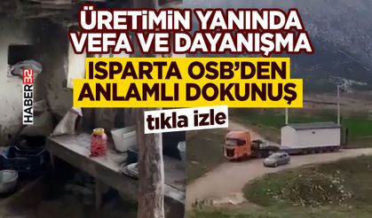 Üretimin yanında vefa ve dayanışma