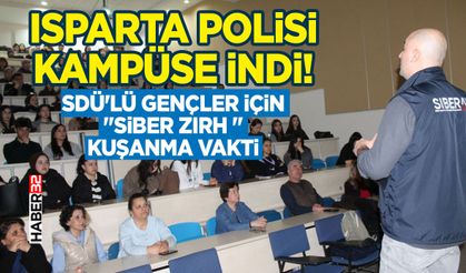 SDÜ'lü Gençler İçin "Siber Zırh" Kuşanma Vakti