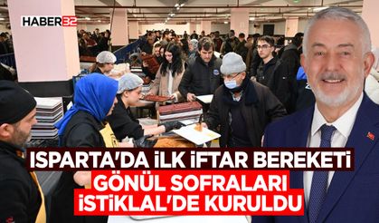 Gönül Sofraları İstiklal’de Kuruldu
