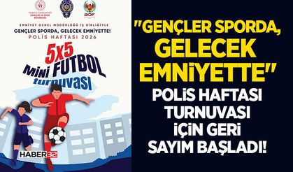 Polis Haftası Turnuvası İçin Geri Sayım Başladı!