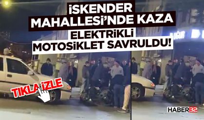 İskender Mahallesi’nde Kaza