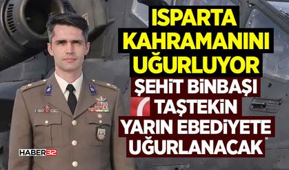 Şehit Binbaşı Taştekin Yarın Ebediyete Uğurlanacak