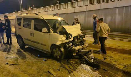 Antalya'da 11 araçlı zincirleme kaza: 1 yaralı