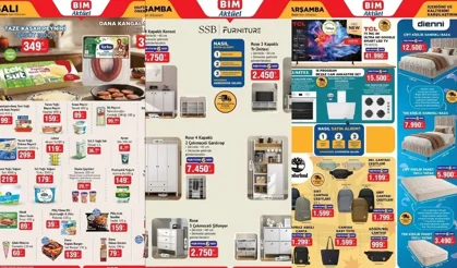 BİM’DE ALIŞVERİŞ KIYAMETİ! Kahvaltıdan temizliğe dev indirim: 28 Nisan kataloğu rafları sarsıyor