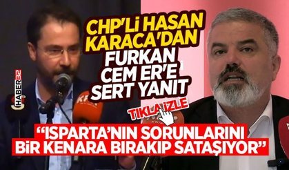CHP'li Karaca'dan Cem Er'e Sert Yanıt