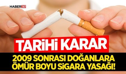 2009 Sonrası Doğanlara Ömür Boyu Sigara Yasağı!