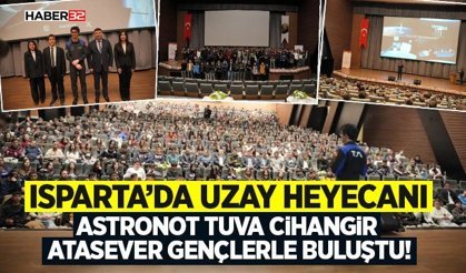 Astronot Tuva Cihangir Atasever Gençlerle Buluştu!