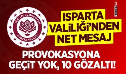 Provokasyona Geçit Yok, 10 Gözaltı!