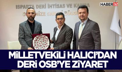 Milletvekili Halıcı’dan Deri OSB’ye Ziyaret