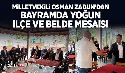 Zabun’dan Bayramda Yoğun İlçe ve Belde Mesaisi