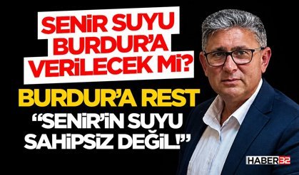 “Senir’in Suyu Sahipsiz Değil!”