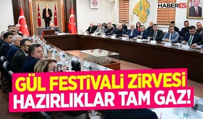 Gül Festivali Zirvesi: Hazırlıklar Tam Gaz!