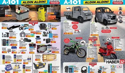 A101 20 Ağustos 2026 Aktüel Ürünler Kataloğu Yayında! Bu Hafta Raflarda Neler Var?