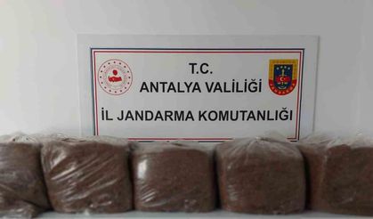 Alanya ve Demre'de 285 kilo kaçak tütün ele geçirildi