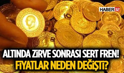 Altında Zirve Sonrası Sert Fren! Fiyatlar Gerilemeye Başladı