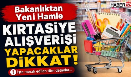 Kırtasiye Alışverişi Yapacaklar Dikkat! Bakanlıktan Yeni Hamle