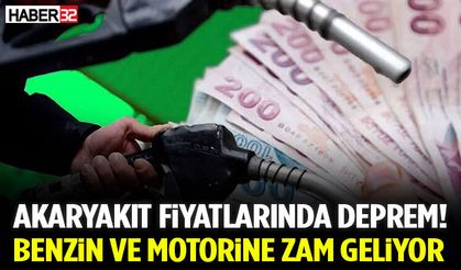 Akaryakıt Fiyatlarında Deprem! Büyük Zam Geliyor