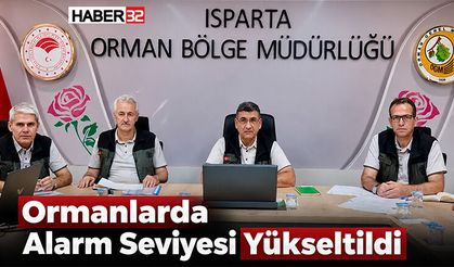 Ormanlarda Alarm Seviyesi Yükseltildi