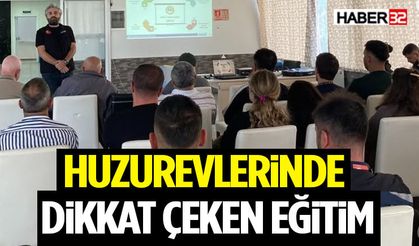 Huzurevlerinde Dikkat Çeken Eğitim