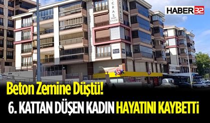 6. Kattan Düşen Kadın Hayatını Kaybetti