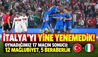 İtalya'yı Yine Yenemedik! Galibiyete 17. Hasret!