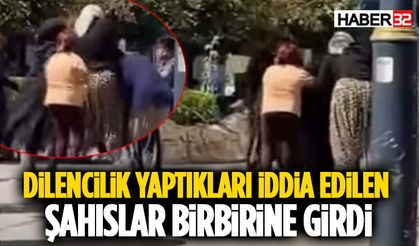 Mimar Sinan’da Şaşırtan Kavga! Dilenciler Birbirine Girdi